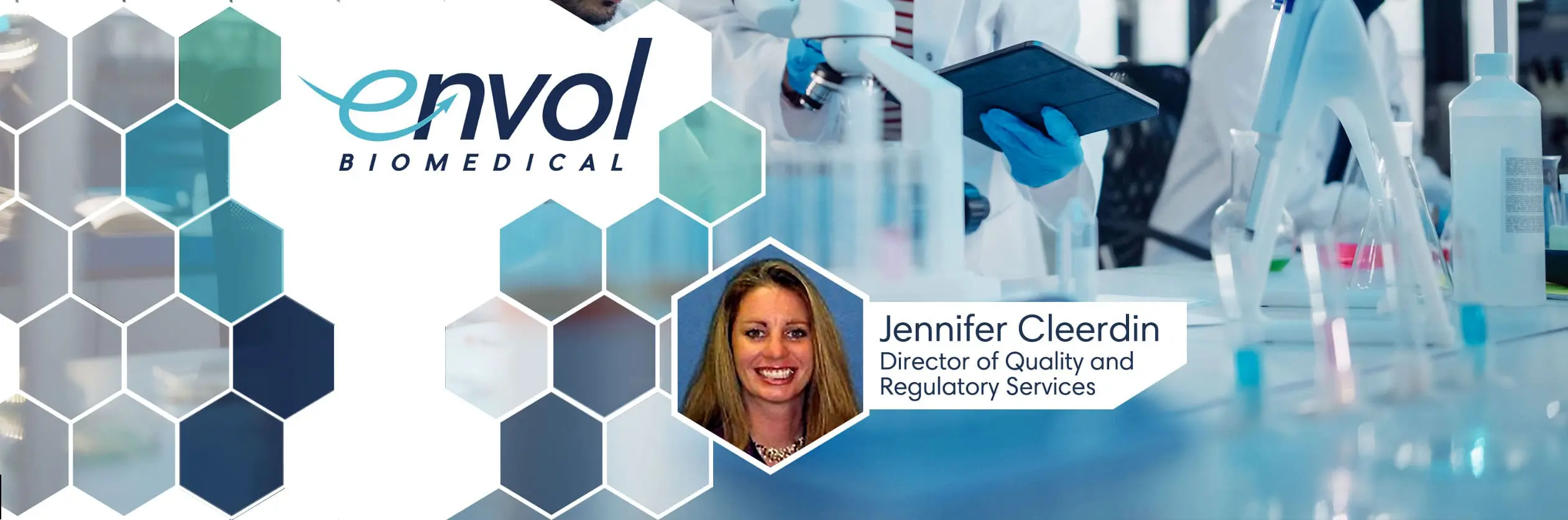 Featured image for “Envol Biomedical Welcomes Jennifer Cleerdin as Director of Quality and Regulatory Services, Leading the Charge into GLP Compliance”
