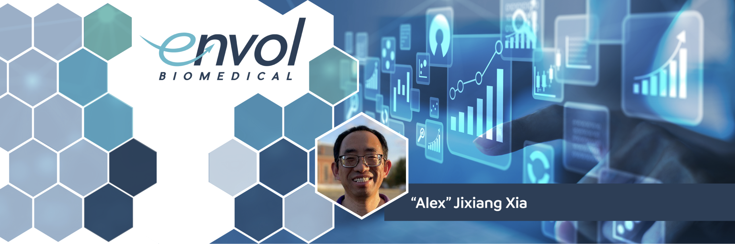 Featured image for “Building a More Complete Preclinical Platform: “Alex” Jixiang Xia Brings Expanded Bioanalytical Expertise to Envol Biomedical”