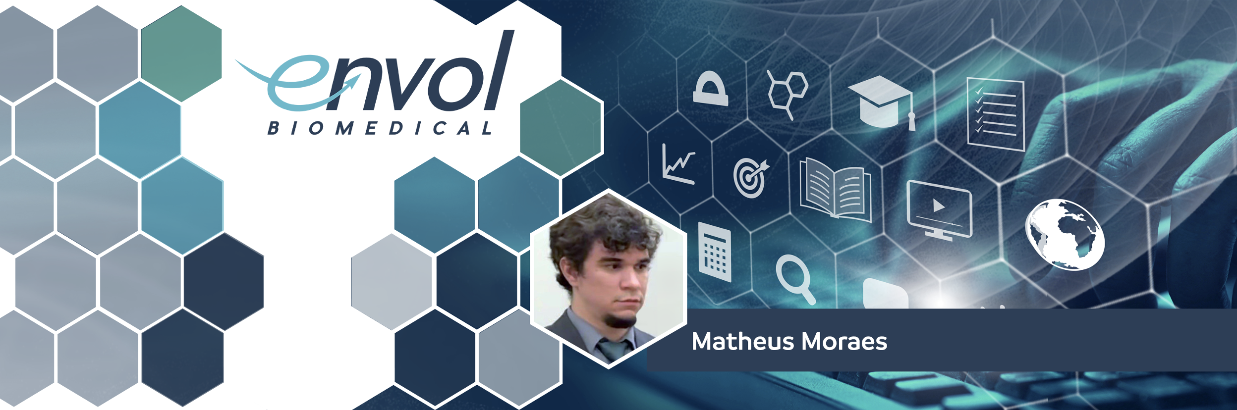 Featured image for “Building Clinical Pathology Around Expertise: Matheus Moraes Joins Envol Biomedical”